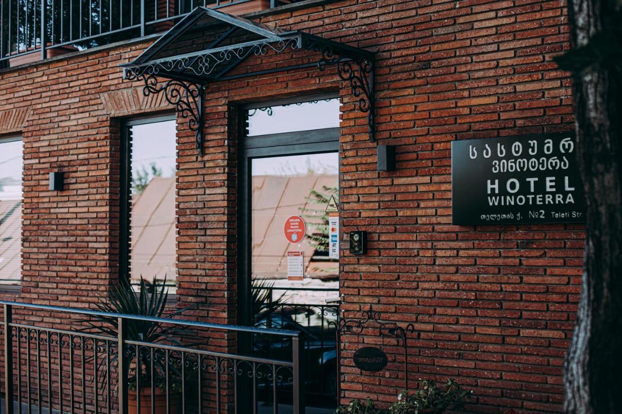 Hotel Winoterra ティビリシ エクステリア 写真